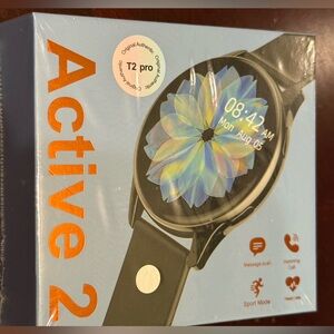 ⭐️ Host Pick ⭐️ HryFine Smart Watch T2 Pro Active 2 - BRAND NEW IN SEALED BOX